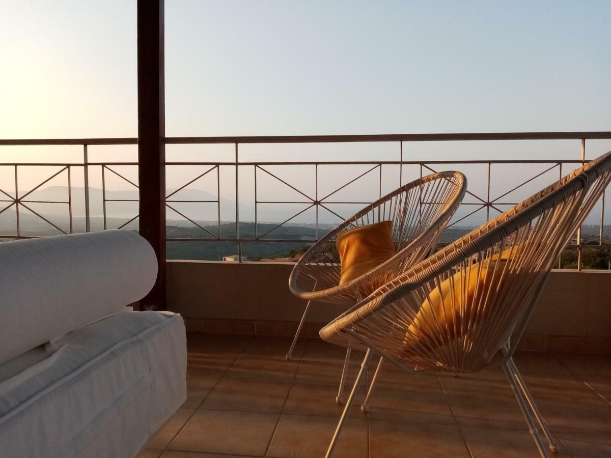 360 Panorama House - Gazing At Horizon And The Stars Of The Galaxy In The Night - Fresh Cool Breeze Most Of The Time - Just 7 Min From The Beach Kournás Eksteriør billede