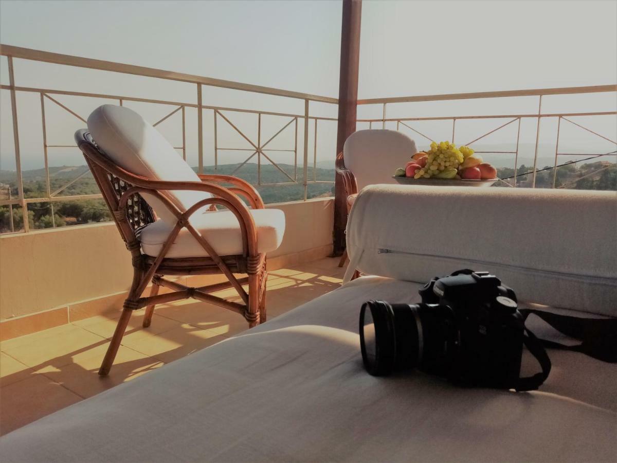360 Panorama House - Gazing At Horizon And The Stars Of The Galaxy In The Night - Fresh Cool Breeze Most Of The Time - Just 7 Min From The Beach Kournás Eksteriør billede