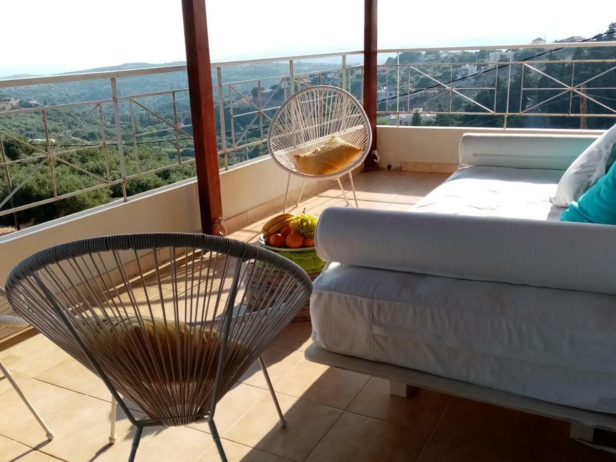 360 Panorama House - Gazing At Horizon And The Stars Of The Galaxy In The Night - Fresh Cool Breeze Most Of The Time - Just 7 Min From The Beach Kournás Eksteriør billede